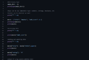 Dicionários em Python